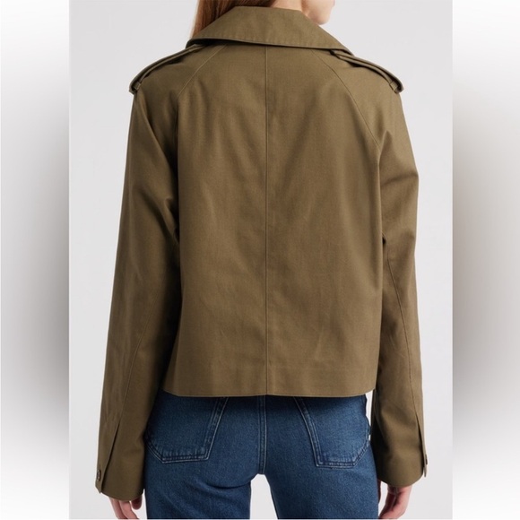 rag and bone Betty Crop Trench Coat - Picture 5 of 6